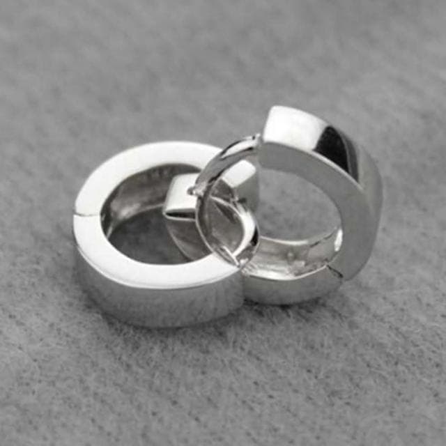 【米蘭精品】現貨+預購 耳環流行銀飾品耳針式耳飾簡約百搭小圈圈時尚情人節生日禮物聖誕節交換禮物首選73ag109