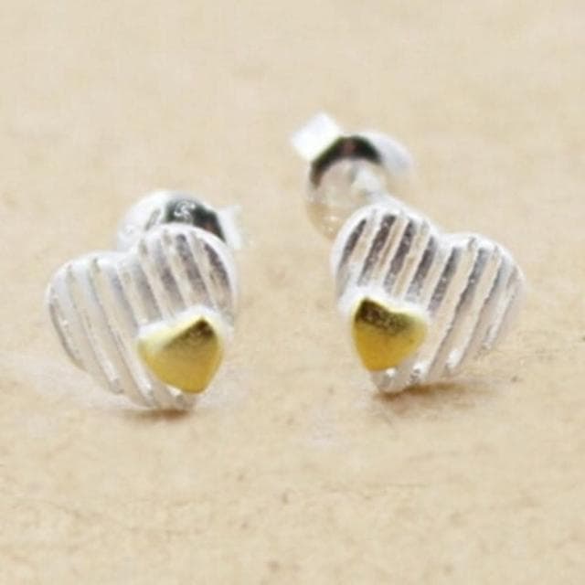 【米蘭精品】現貨+預購 耳環流行銀飾品耳針式耳飾愛心時尚精選情人節生日禮物聖誕節交換禮物首選2色73ag295