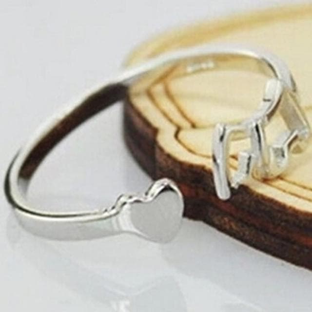 【米蘭精品】現貨+預購 戒指流行銀飾品愛心小馬造型可愛迷人百搭母親節生日情人節聖誕節交換禮物73ae27