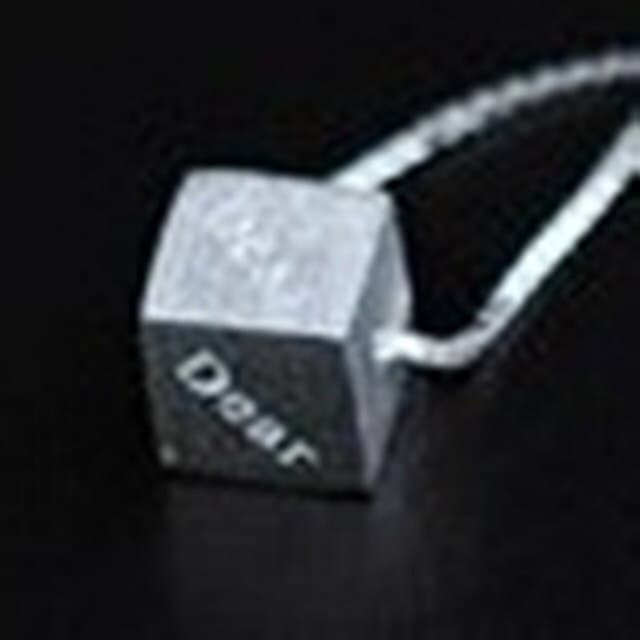 【米蘭精品】現貨+預購 項鍊銀飾品方塊造型獨特唯美百搭母親節生日情人節聖誕節交換禮物73y45