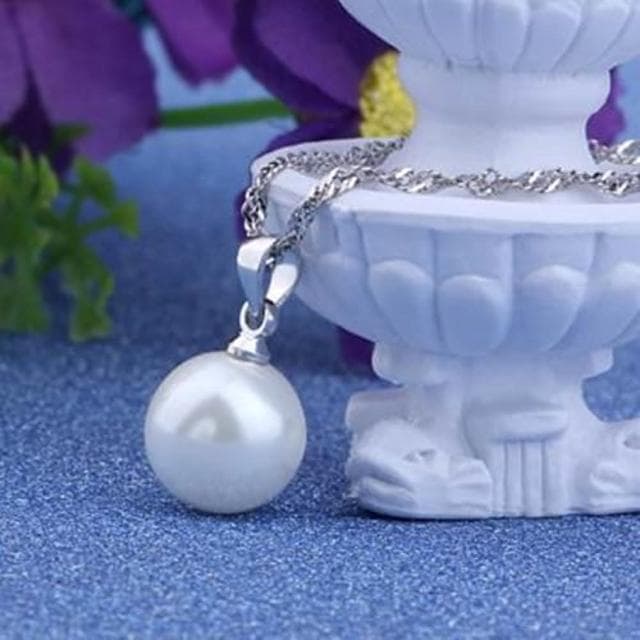 【米蘭精品】現貨+預購 珍珠項鍊流行銀飾品獨一無二時尚流行百搭母親節生日情人節聖誕節交換禮物73v1