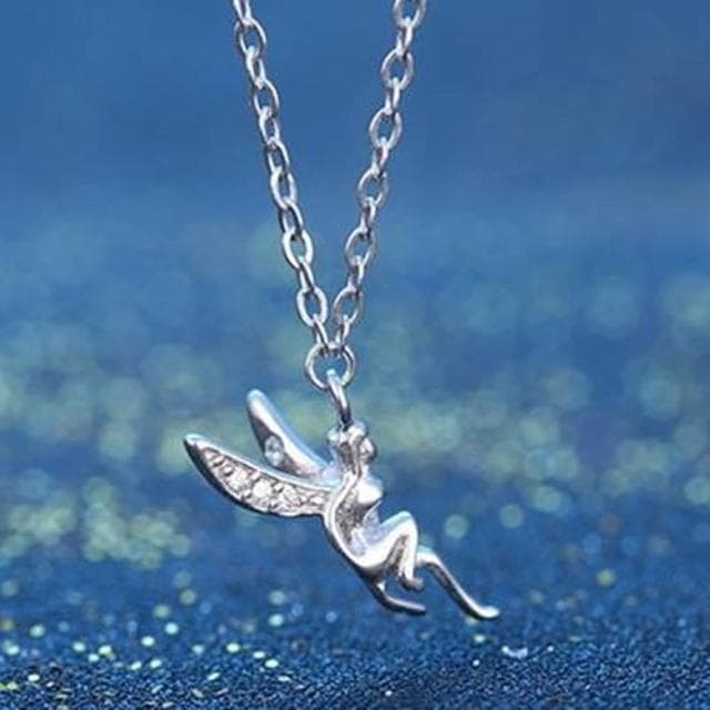 【米蘭精品】現貨+預購 項鍊流行銀飾品守護天使母親節生日情人節聖誕節交換禮物73v110