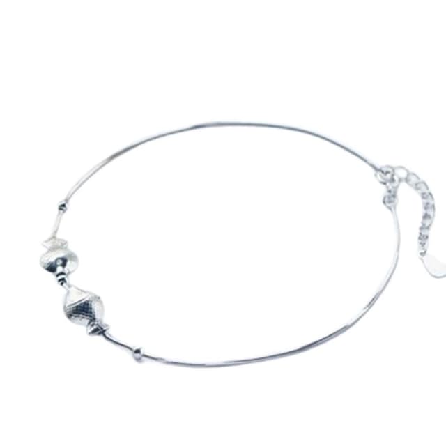 【米蘭精品】現貨+預購 腳鍊流行銀飾品可愛小魚造型生日情人節聖誕節交換禮物73do9
