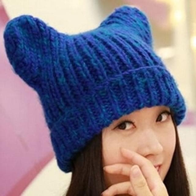 【米蘭精品】現貨+預購 針織帽羊毛帽-保暖韓版加厚可愛防寒女帽子聖誕節交換禮物5色71ag54