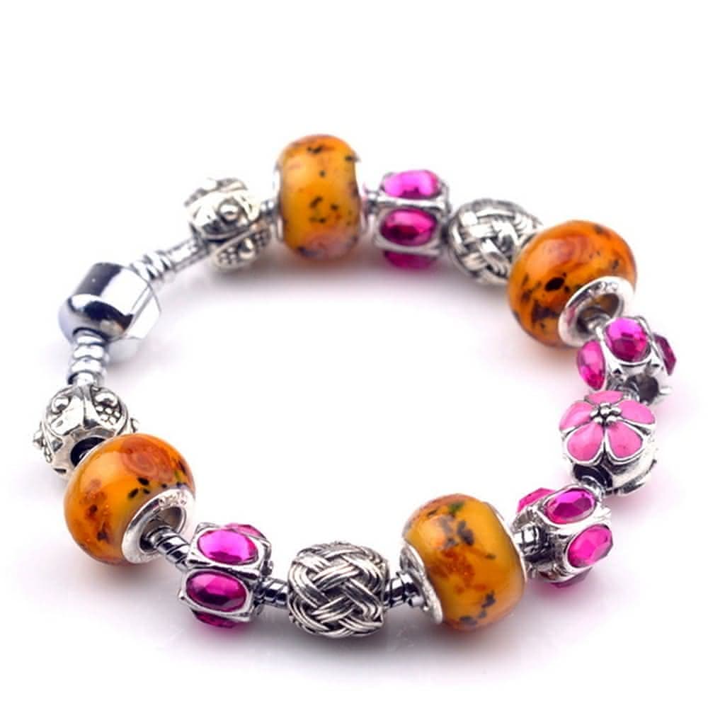 【米蘭精品】現貨+預購 串珠手鍊琉璃珠精美時尚生日情人節禮物女飾品71o100