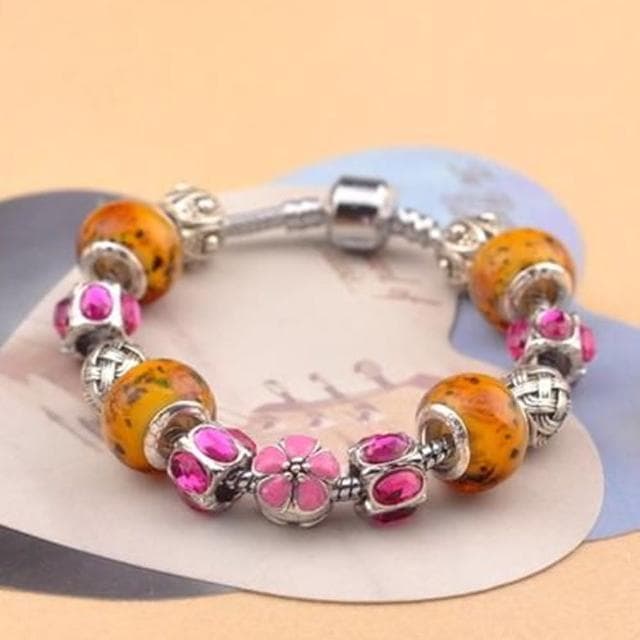 【米蘭精品】現貨+預購 串珠手鍊琉璃珠精美時尚生日情人節禮物女飾品71o100