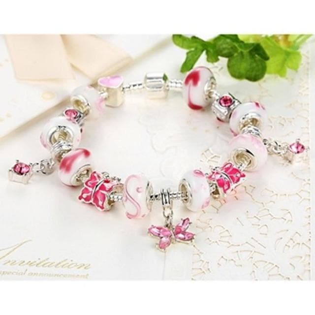 【米蘭精品】現貨+預購 串珠手鍊琉璃珠時尚甜美生日情人節禮物女飾品72l104