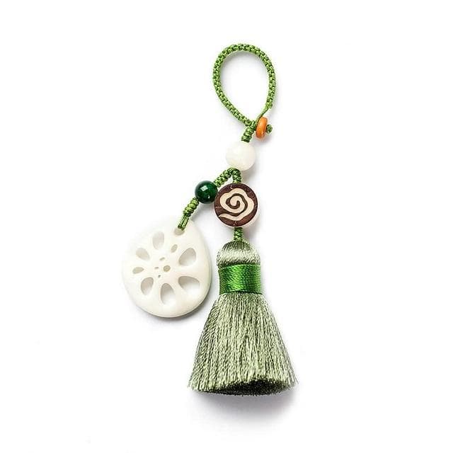 【米蘭精品】現貨+預購 手機掛飾鑰匙扣古典蓮花玉蟬手工包包配飾母親節情人節生日聖誕節交換禮物19款73xd2