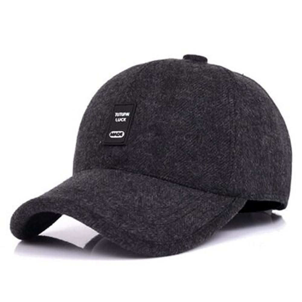 【米蘭精品】父親節禮物 現貨+預購 棒球帽保暖毛呢帽秋冬中老年人戶外防寒男護耳帽情人節生日聖誕節交換禮物3色73pi3