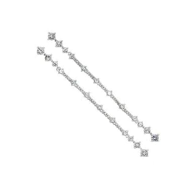 【米蘭精品】現貨+預購 925純銀耳環鑲鑽耳飾時尚大方造型情人節生日聖誕節交換禮物女飾品73dy11