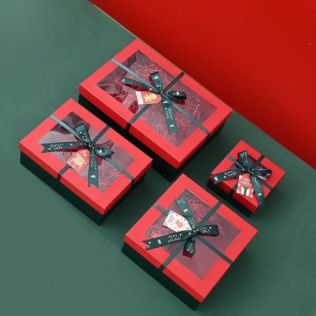 GIFTME5 聖誕包裝禮品盒-大款聖誕風禮盒 聖誕禮物盒 聖誕節禮物 交換禮物 送禮禮盒 節日送禮 送禮包裝