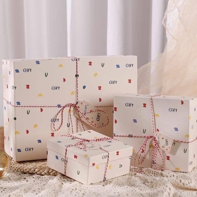 GIFTME5 精美禮物盒-大款空盒款多款尺寸 可愛禮盒 生日 禮盒 禮物盒 情人節 聖誕節 紀念日 畢業 送禮 包裝盒