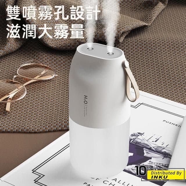 【ibits】KLS 雙噴霧加濕器 香薰機 水氧機 補水儀 香氛 小夜燈 居家 裝飾 臥室 客廳 房間 擴香 車用(香薰機-棉棒五入)