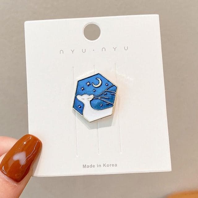 【紅色神奇星球】可愛 日系 ins 胸針 胸章 徽章 禮物 可愛別針 熊針 可愛日系徽章 創意卡通 胸針 別針 徽章(日系)