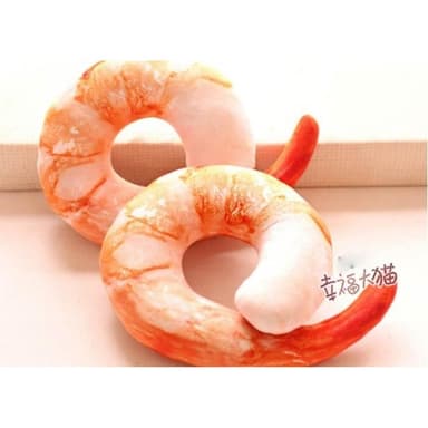 蝦仁抱枕 午睡枕 蔡依林 趴睡 靠枕 靠墊 辦公室 小幫手 絨毛仿真 交換禮物 生日禮物 康熙來了 生日禮物 HL10