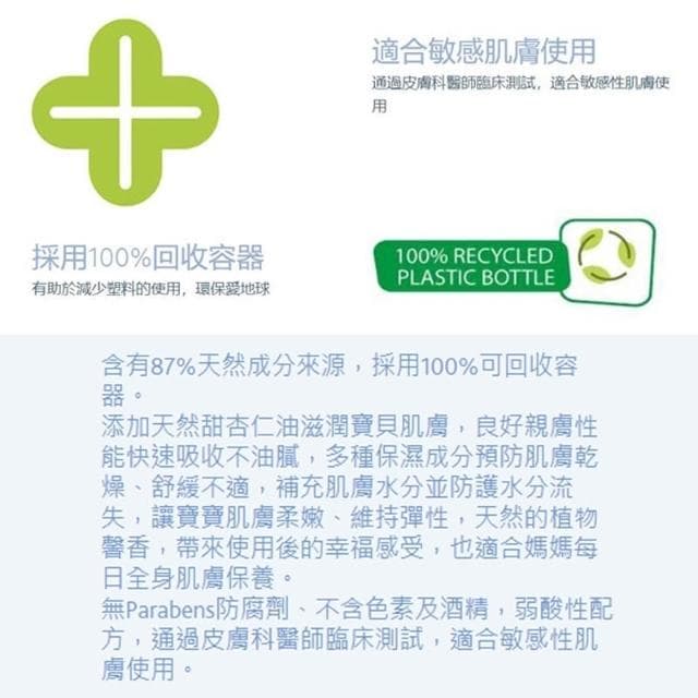 Chicco 寶貝嬰兒植萃潤膚乳液 200ml 寶貝嬰兒潤膚乳液 嬰兒乳液 8654
