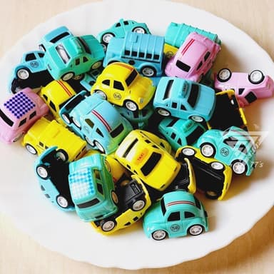 『迷你城市小車車/迴力玩具車』迷你小汽車 玩具巴士 迷你小車 回力車玩具 TAXI 獎勵小禮物 扭蛋玩具 分