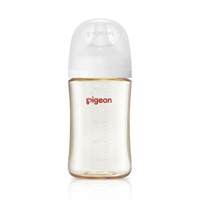 【Pigeon 貝親】第三代母乳實感PPSU奶瓶240ml純淨白(奶瓶)