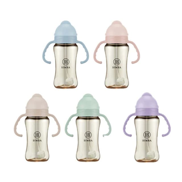 【Simba 小獅王辛巴】蘊蜜鉑金PPSU防漏滑蓋學習水杯270ml-5色可選(學習水杯)