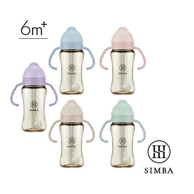 【Simba 小獅王辛巴】蘊蜜鉑金PPSU防漏滑蓋學習水杯270ml-5色可選(學習水杯)