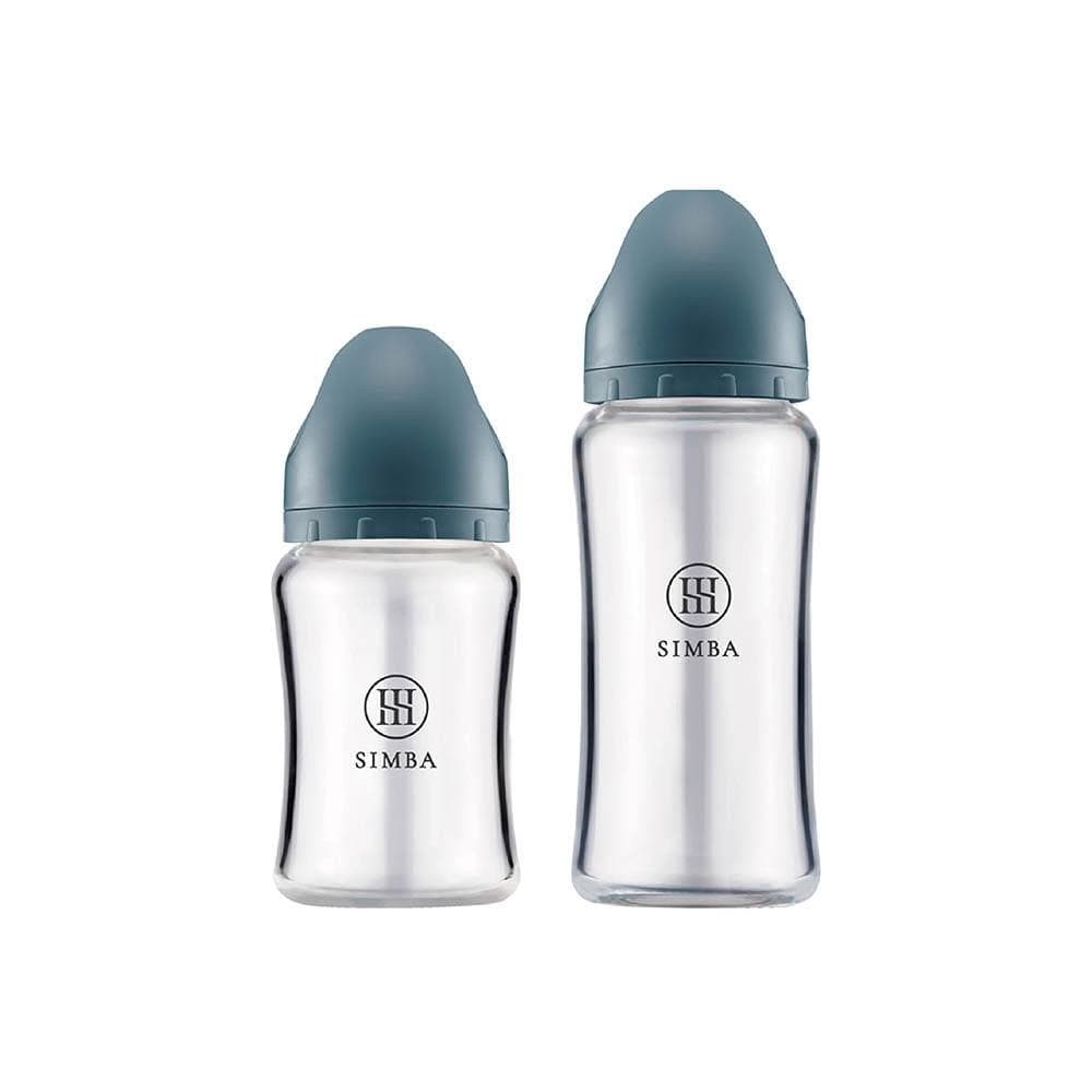 【Simba 小獅王辛巴】Simba 小獅王辛巴 蘊蜜質金玻璃寬口防脹氣奶瓶｜180ml/270ml｜新生適用｜多款可選