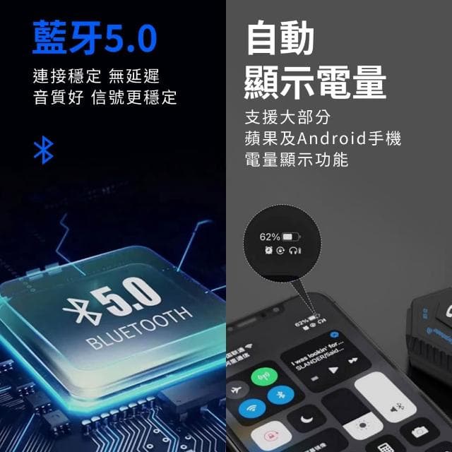 【Relight 睿亮】BT12 安全帽用藍芽耳機 無線耳機 兼容iPhone/Android(NCC認證/500mAh)