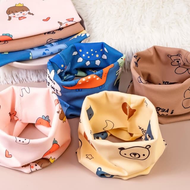 【JOEKI】寶寶圍脖 秋冬圍脖 兒童圍脖 兒童圍巾 保暖頭套 套頭圍巾 保暖圍巾 脖圈套 防寒 脖圍