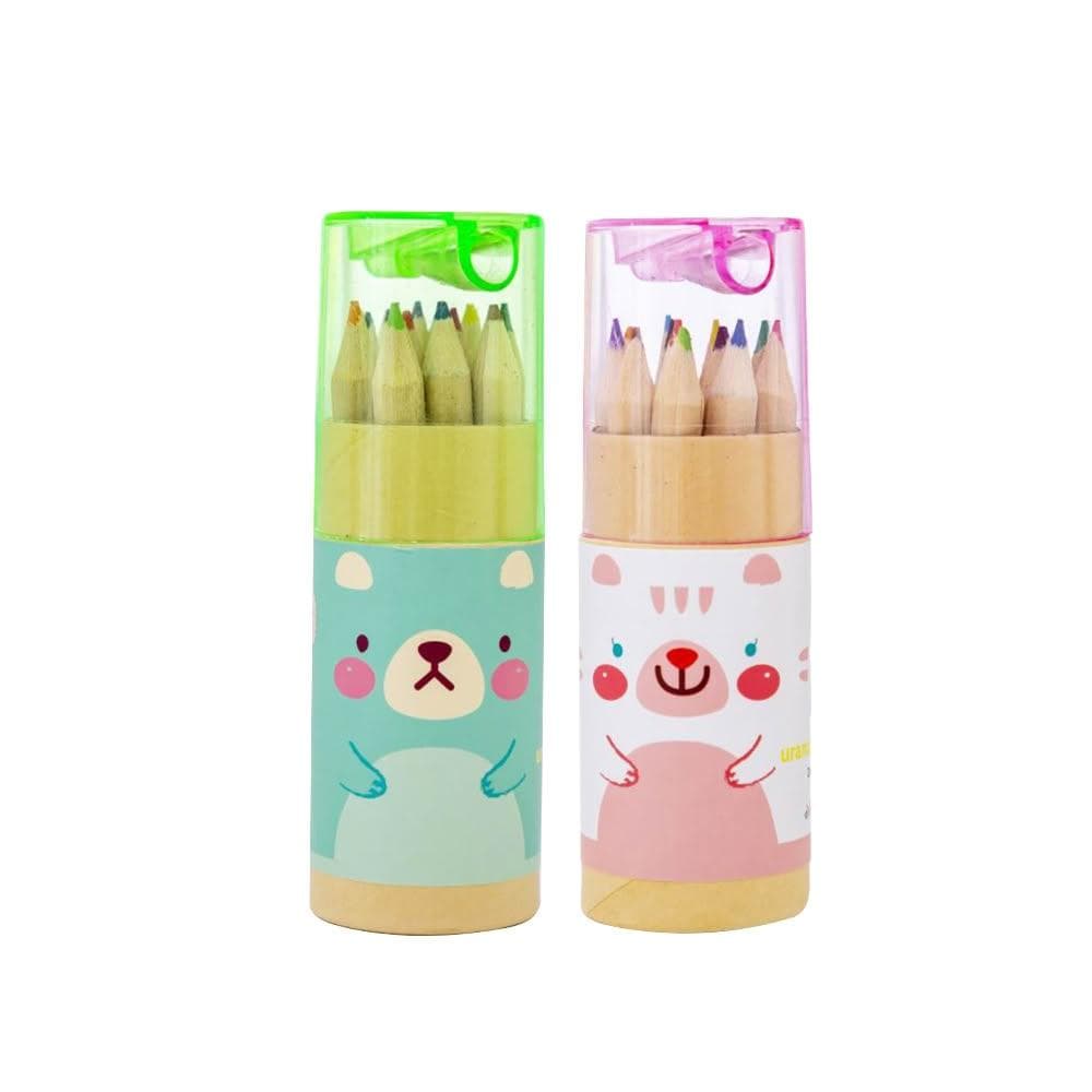 【JOEKI】12色彩色鉛筆 生日分享禮 獎品 開學入學禮物 幼稚園慶生 兒童節禮物 小朋友畫畫用具