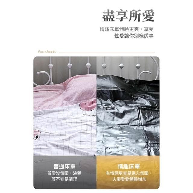 縱享性愛 加厚款防水床單 220x160cm 濕身性愛 SM激情 推油按摩 男女自慰 防水耐髒 反覆使用 情趣用品