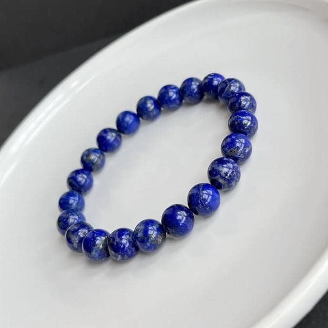 【Paiya 派亞】8MM青金石手串 阿富汗青金石圓珠手鏈 水晶時尚男女手串送禮好物/交換禮物