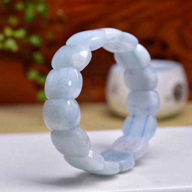 【Paiya 派亞】海藍寶手排手鏈 男女款 簡約大方時尚靓麗送禮好物/交換禮物