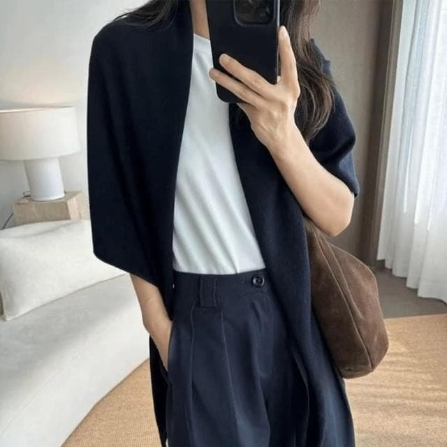 【達賀尊爵】百分百全羊毛安哥拉紅三角圍巾護頸保暖大披肩秋冬新