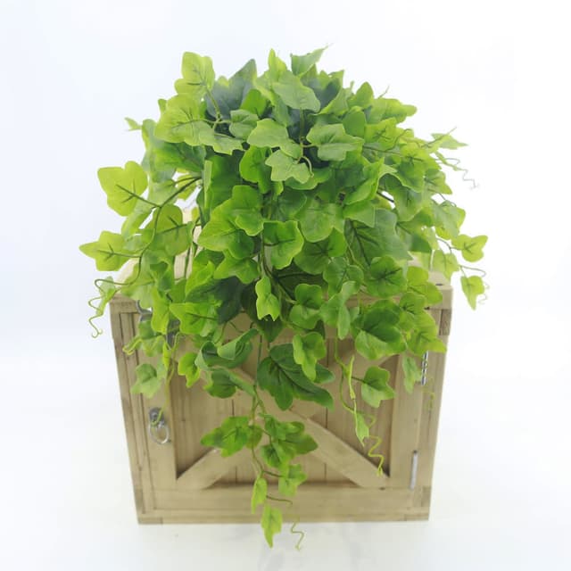 【HUGO DECO 榆果傢飾】高擬真綠長春藤植栽環境綠化/擬真植栽/藤蔓植物/居家佈置