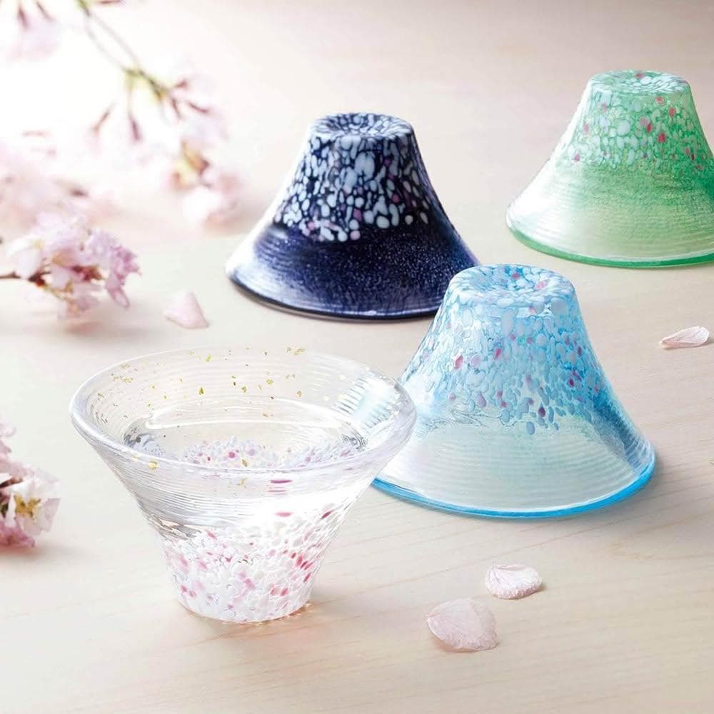 【TOYO SASAKI】日本東洋佐佐木 日本製櫻花富士山清酒杯/招福酒器-多款可選 (入厝送禮/喬遷禮/結婚賀禮)