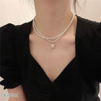 【HaNA 梨花】買一送一條．FEVER韓國博主摯愛珍珠項鍊-下單告知要送哪一條 (現+預)