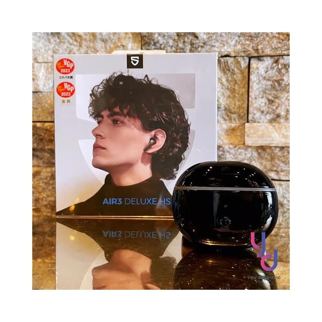 SOUNDPEATS Air3 Deluxe HS 半入耳 真無線 藍芽耳機 公司貨 一年保(soundpeats 藍牙 耳機)