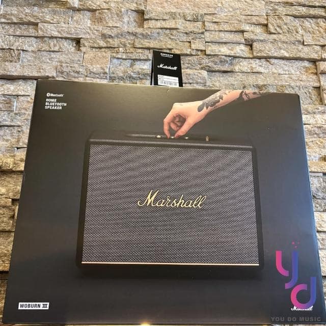 【Marshall】馬歇爾 Marshall Woburn III 黑/白 家用 藍牙 喇叭 音響 HDMI 公司貨 保固18個月