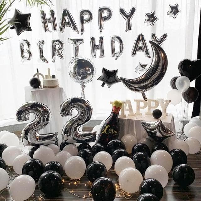 12H快速出貨 (氣球快易送)  超奢華生日套餐 生日氣球 生日派對 氣球套組 網美打卡 慶生 生日禮物 派對小物 diy佈置