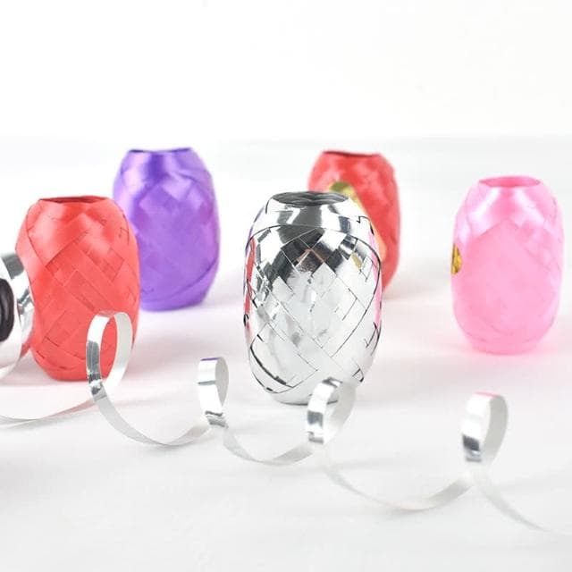 12H快速出貨 (氣球快易送)  橄欖球緞帶 絲帶 空飄氣球 氣球絲帶 緞帶 彩帶 禮物 包裝材料 氣球繩 氣球綁線 捲捲 捲捲線