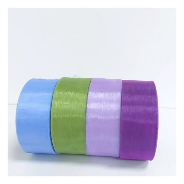 12H快速出貨 (氣球快易送)  25碼 整捲3公分 雪紗緞帶  禮物包裝 裝飾 絲帶 緞帶 真珠紗 珍珠紗