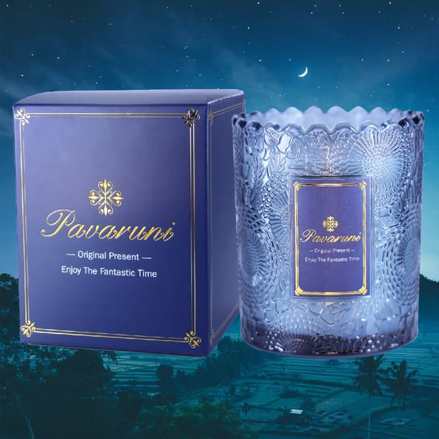 【Pavaruni】美國原創月光奏鳴曲香薰蠟燭禮盒100種香味大豆植物蠟燭香氛蠟燭生日交換禮物送禮(香薰蠟燭香氛蠟燭)