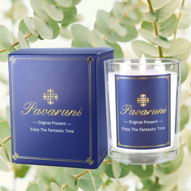 【Pavaruni】美國原創蒼松迎客香薰蠟燭禮盒100種香味大豆植物蠟燭香氛蠟燭禮物送禮(香薰蠟燭香氛蠟燭)