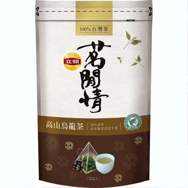 【立頓】立頓 茗閒情  高山烏龍茶2.8gX22包/袋(三角立體茶包/烏龍茶/茶包)