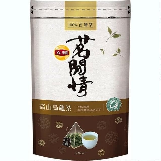 【立頓】立頓 茗閒情  高山烏龍茶2.8gX22包/袋(三角立體茶包/烏龍茶/茶包)