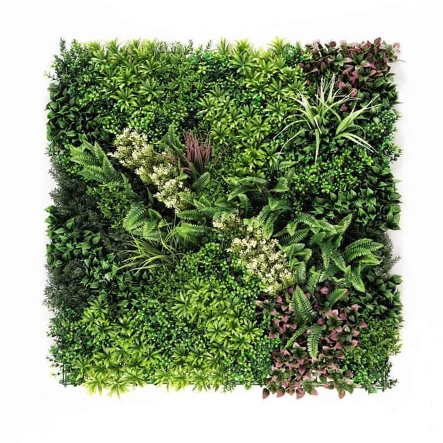 【草皮達人】皇家花園-C款 5片裝 超大片裝 仿真植物牆(仿真植生牆 人造植栽牆 人工綠籬 網美牆 室內綠化)