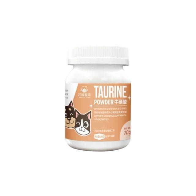 【汪喵星球】汪喵星球 汪喵 TAURINE 牛磺酸 70g 日本kasano 寵物保養品