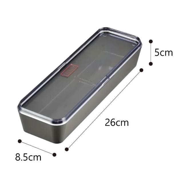 【Pearl Life 珍珠金屬】日本製 餐具收納盒 餐具收納 收納盒 收納 筷子盒 餐具盒 防塵盒 湯匙收納 廚房