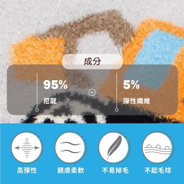 【瑟夫貝爾】童汽車交通車緹花羽毛圍脖 4款 警車 消防車 挖土機 砂石車 男童 圍脖 脖圍 圍巾