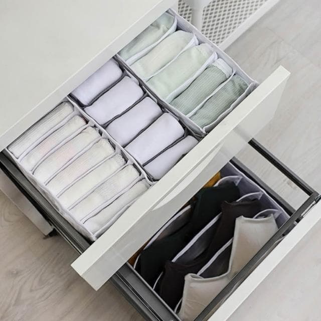 寶寶衣物收納 內衣收納格(抽屜分隔 內褲收納 收納格 襪子收納)