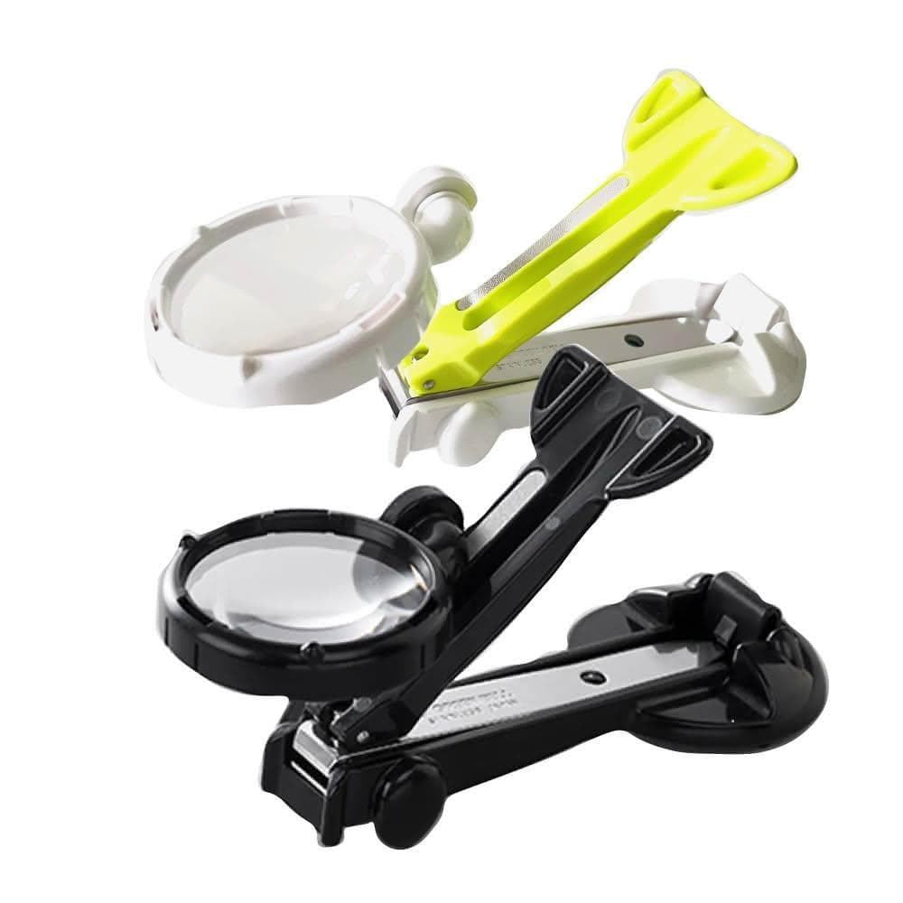 【GREEN BELL 綠貝】日本製 放大鏡指甲剪(贈長輩最佳好禮 送禮自用相宜 安全省力)